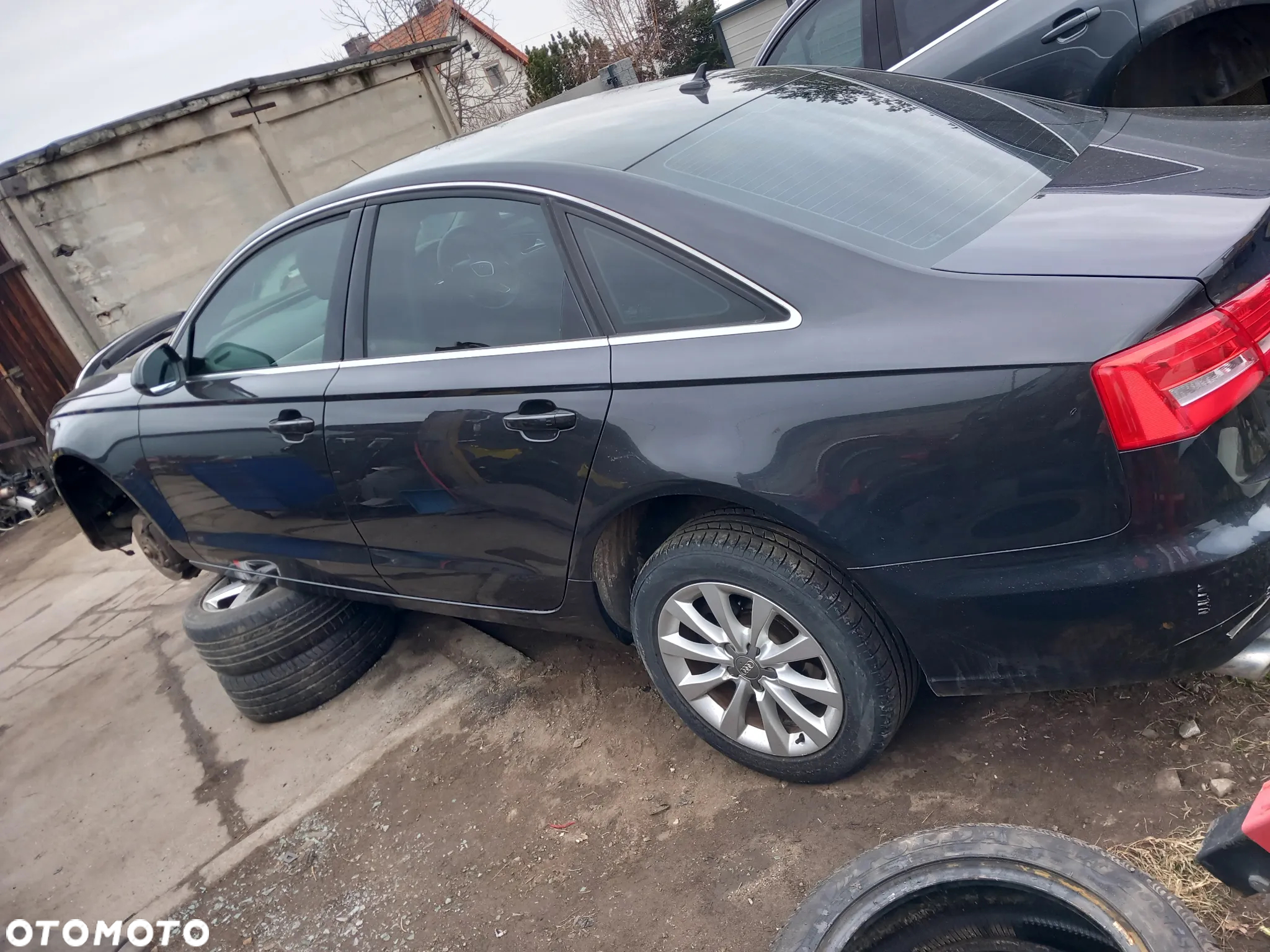 Audi A6 C7 LX7U Maska zderzak błotnik drzwi - 4
