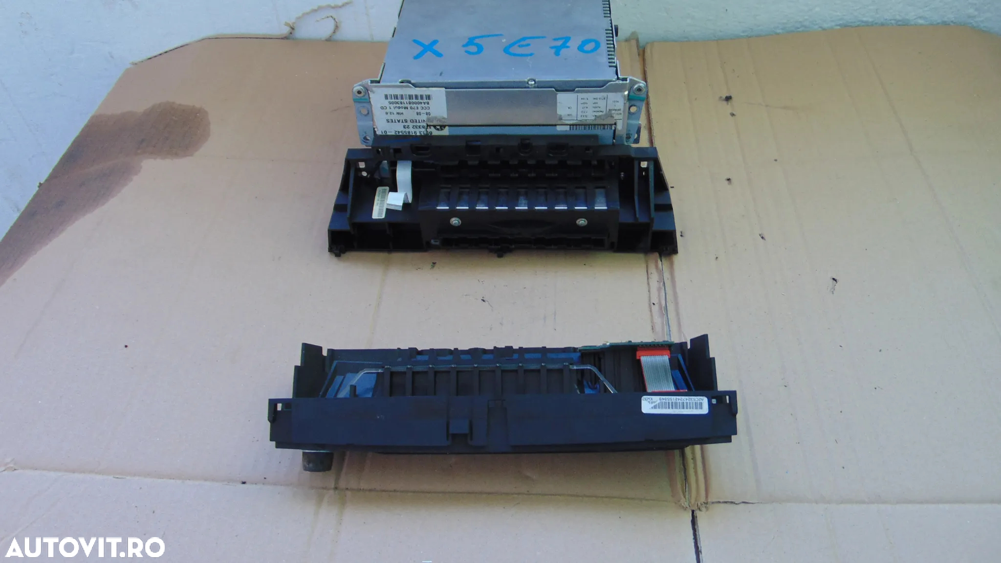 Radio CD BMW X5 E 70 an 2007-2013 cod 918554201 - 5