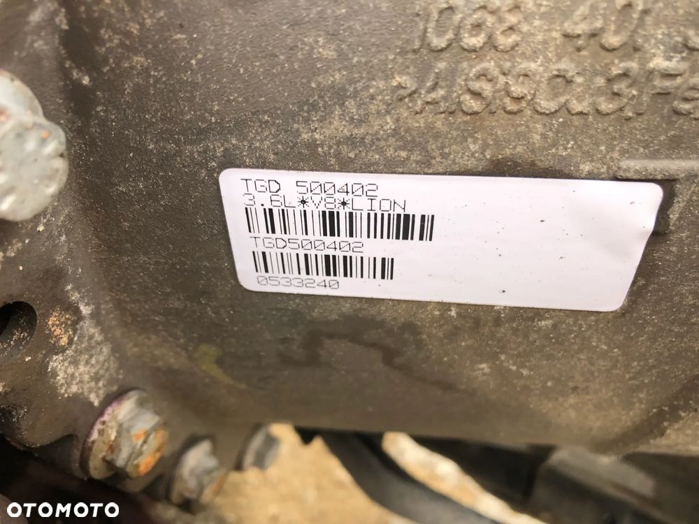 Skrzynia biegów automatyczna kompletna z konwerterem TGD500402 Range Rover Sport 3,6 TDV8 - 2