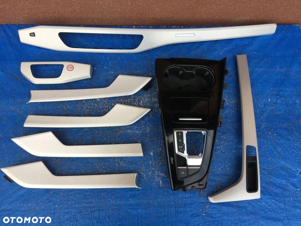 Audi A4 B9 Lift S-Line Dekor Dekory Listwy Ozdobne Konsoli Drzwi 2023r - 2