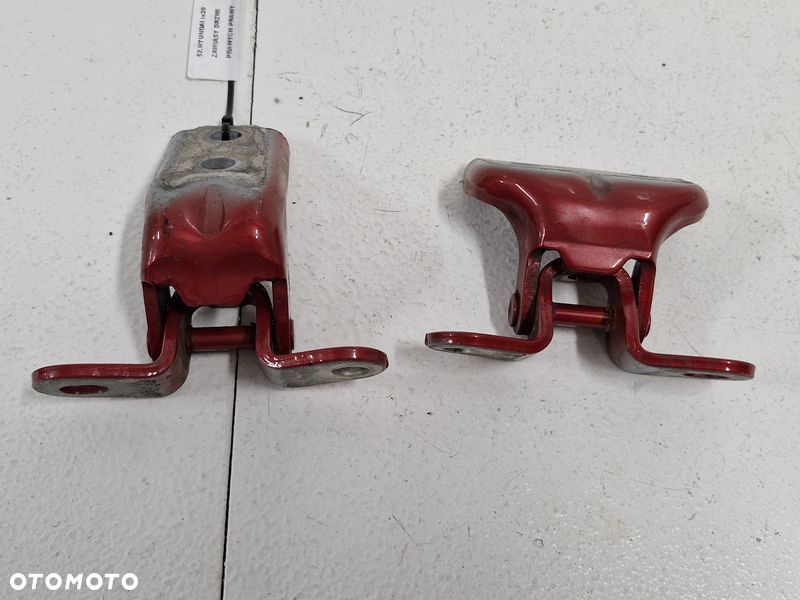 HYUNDAI IX20 ZAWIASY DRZWI PRAWY PRZÓD PRAWE PRZEDNIE KOMPLET WR3 - 2