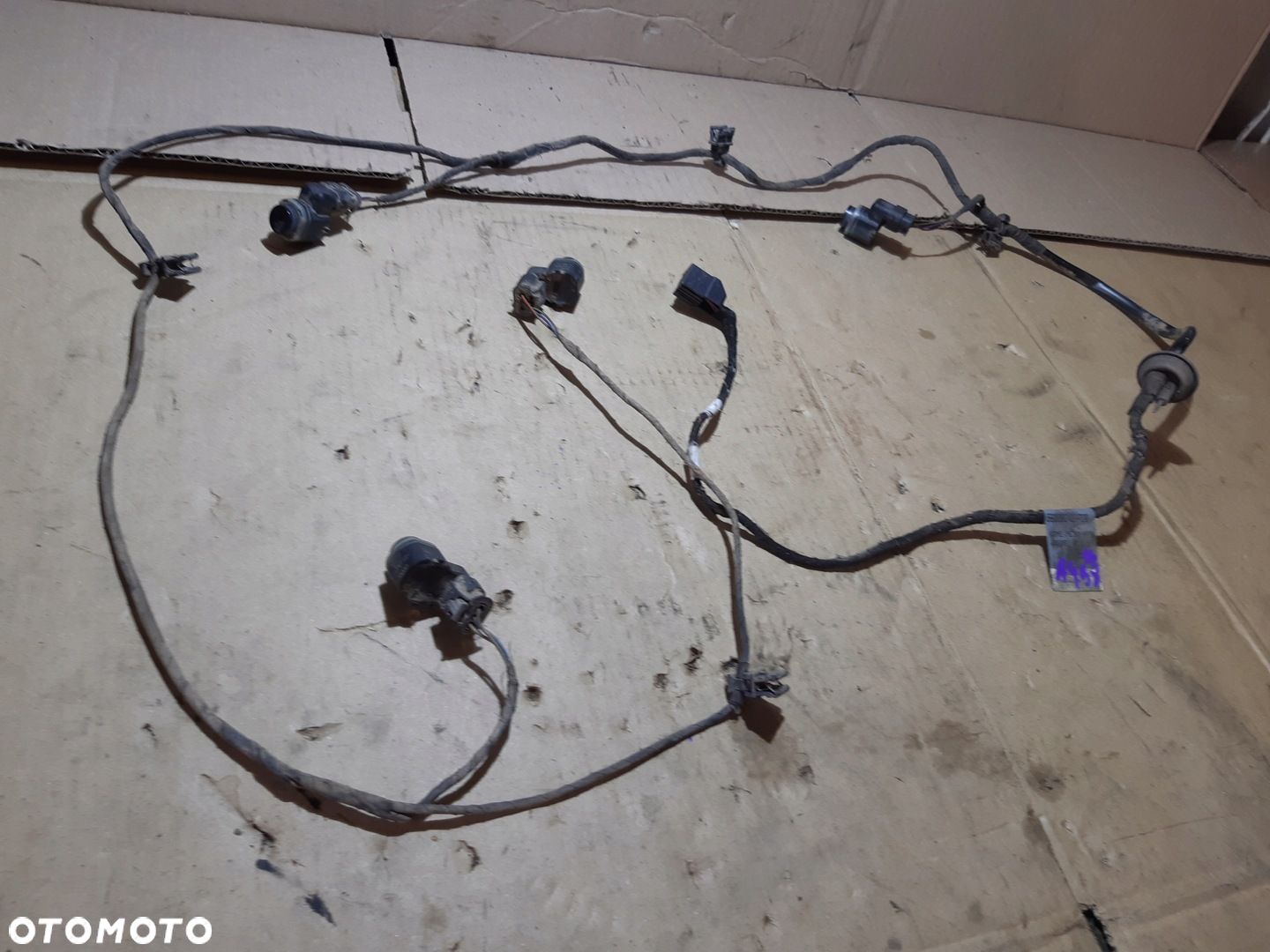 AUDI A4 B8 WIĄZKA INSTALACJA PDC ZDERZAKA TYLNEGO TYŁ 8K0971104F - 1