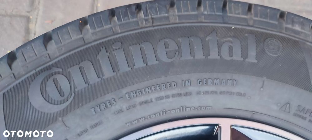 Koła Felgi Aluminiowe Oryg. Fiat Ducato Camper 16Cali 5x118 Continental 225/75/16CP 2023r Bdb !!! Starogard Gdański - Wysyłka 1374083080 - 15
