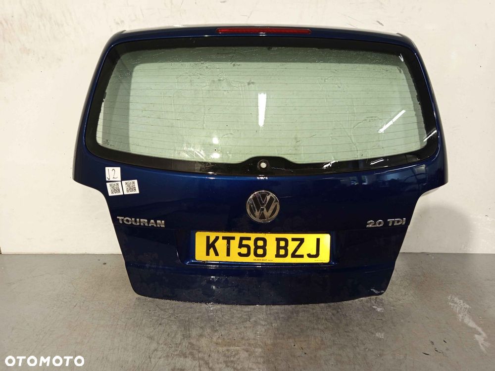 + KLAPA BAGAŻNIKA TYŁ TYLNA VW VOLKSWAGEN TOURAN LD5Q GRANAT GRANATOWA - 1