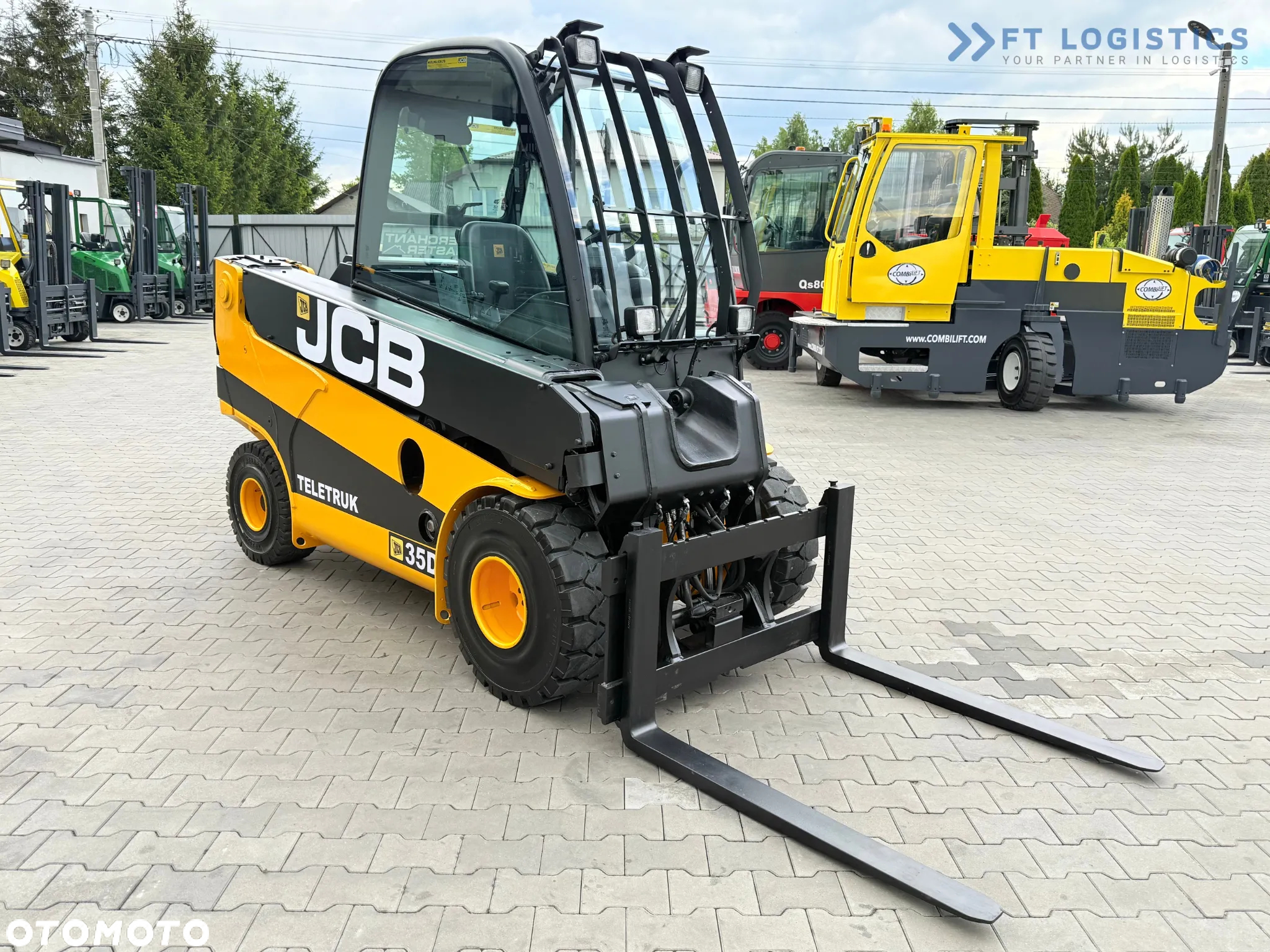 JCB TLT35D / DIESEL / KABINA / NOWE OPONY / 4450MM / TELESKOP - STAN IDEALNY - 7
