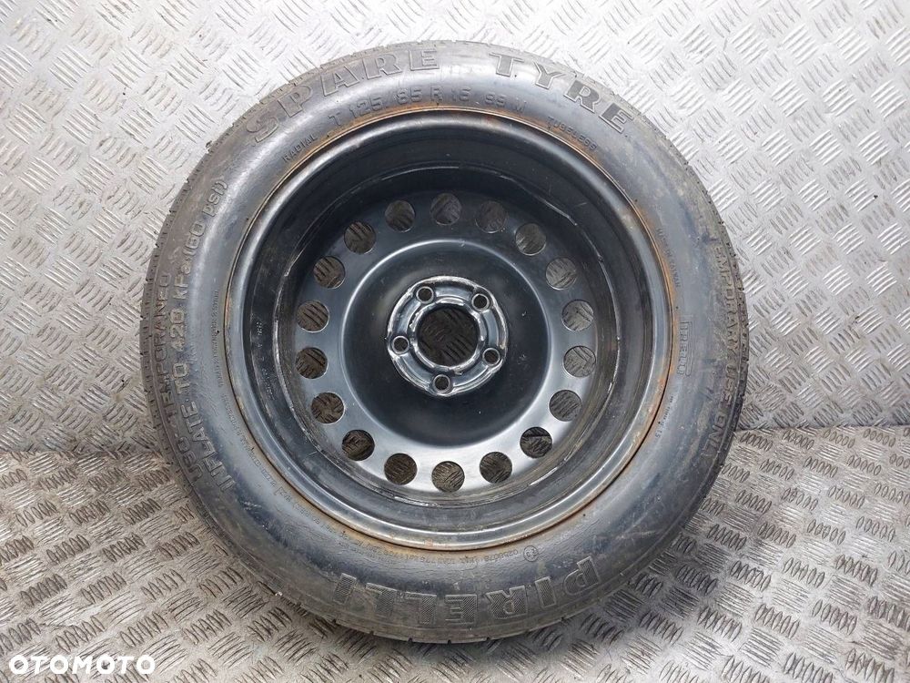 DOJAZDÓWKA 5X110 4Jx16 ET41 FI65,1 125/85R16 2004R PIRELLI SAAB 9-3 II - 8