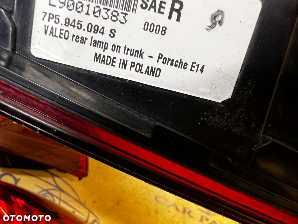 KOMPLET LAMPA LAMPY TYŁ LED LEWA PRAWA PORSCHE CAYENNE II 7P5 GTS USA - 15