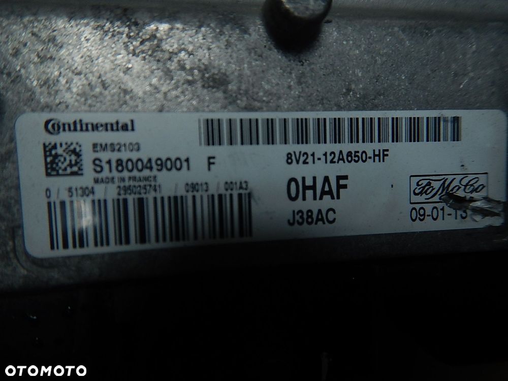 komputer sterownik silnika ford fiesta mk7 8v21-12a650-hf - 3