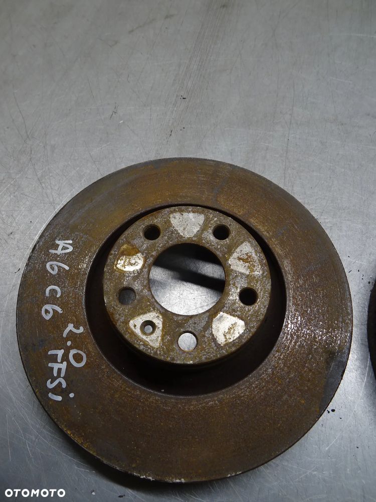 AUDI A6 C6 KOMBI 04-07 2.0T TARCZE HAMUCLOWE LEWA PRAWA PRZÓD PRZEDNI 320MM - 4