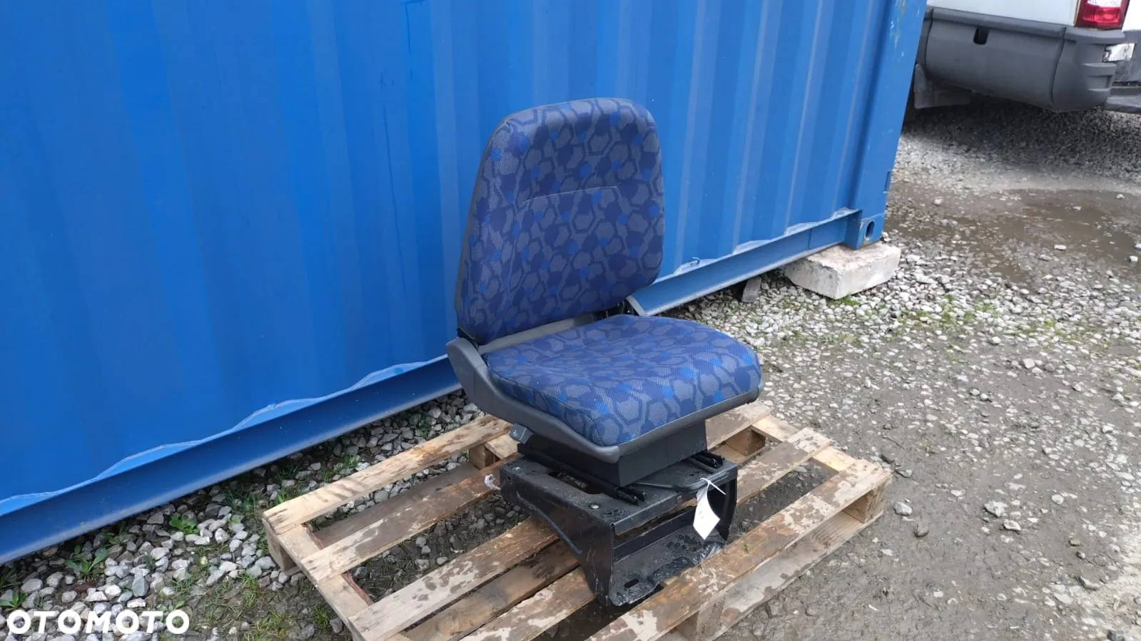 FOTEL PASAŻERA POJEDYNCZY EUROPA MERCEDES ATEGO 814 817 NO GF1/083 - 2
