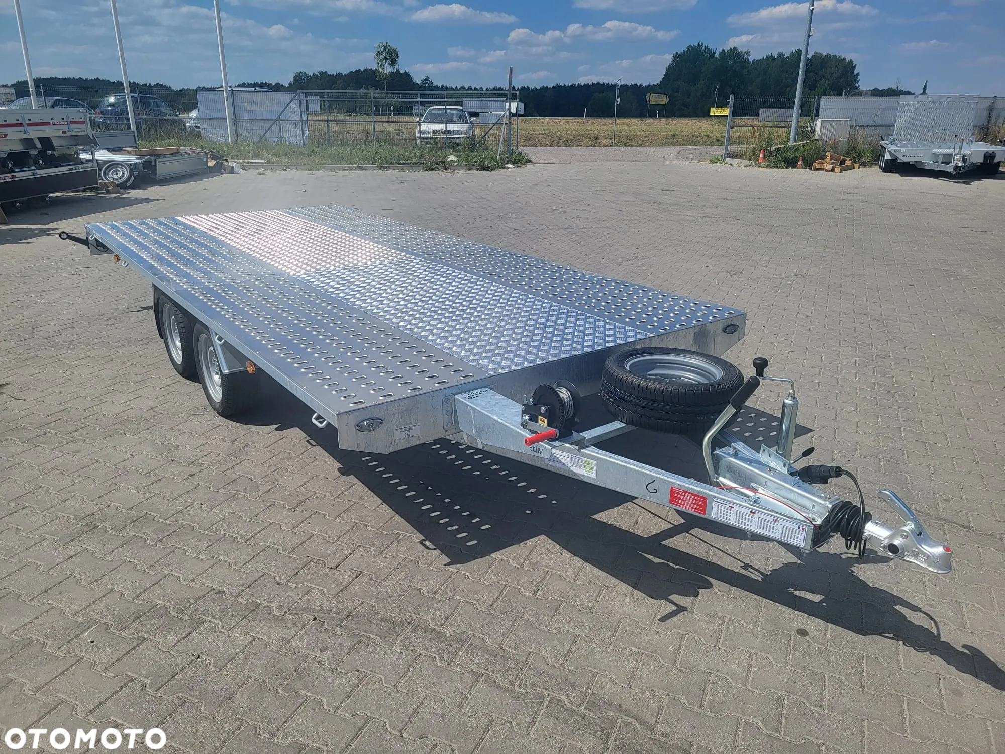 Niewiadów MARS DOSTAWA Laweta 450x210 PROSTA DMC 2700 Blacha aluminiowa - 15