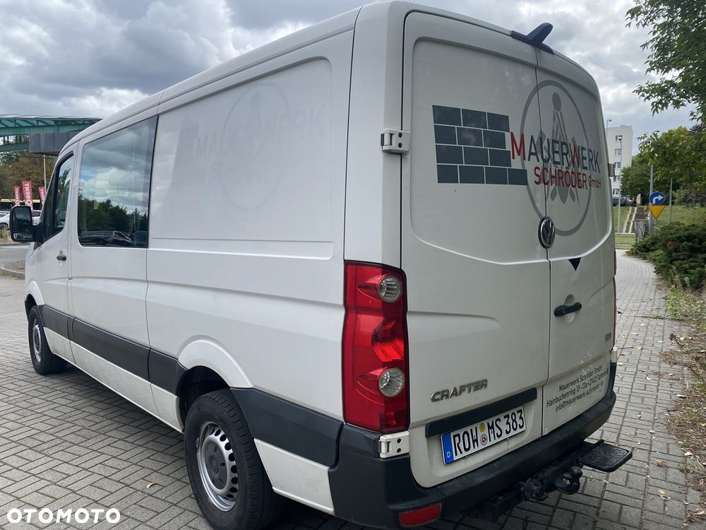 Volkswagen Crafter 2.0 Tdi 136KM Klima Brygadowka Doka 6 osobowa  2016 Zadbany - 17