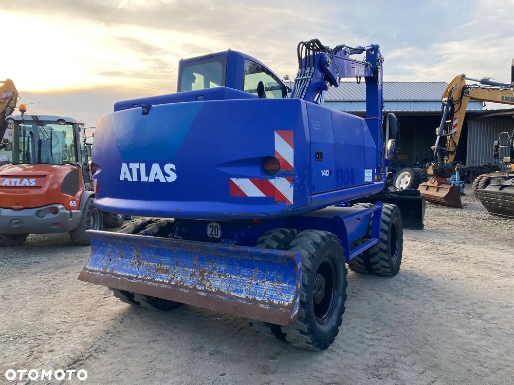 Atlas 140W, 9300 MTH, KRÓTKI TYŁ, 16 TON, Z NIEMIEC, SUPER UTRZYMANA, - 5