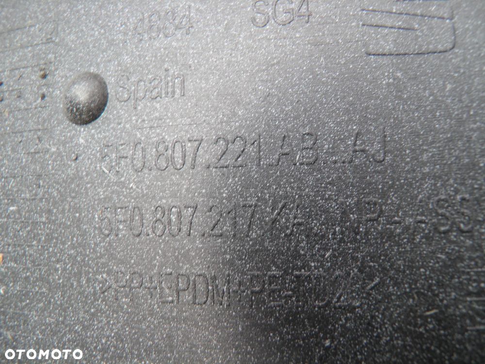 Zderzak przedni SEAT LEON III FR 3 5F 5F0 LIFT 5F0807221AB - 8