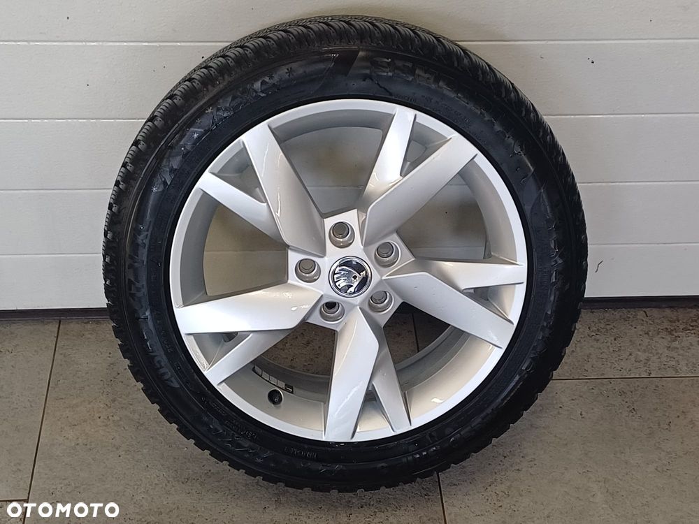 NR 7 Koła Zimowe Alufelgi SKODA Octavia 205/55/17 4xSemperit 5E3601025 - 5