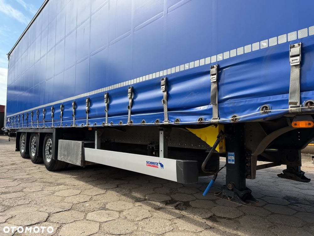 Schmitz Cargobull FIRANKA MEGA / OPONY R 19.5 / RAMA OCYNK / PODNOSZONY REGULOWANY DACH / KOŁO ZAPASOWE / ALUMINIOWE DESKI / BARDZO ŁADNY STAN / FAKTURA VAT MARŻA / 2021 ROK !! - 9