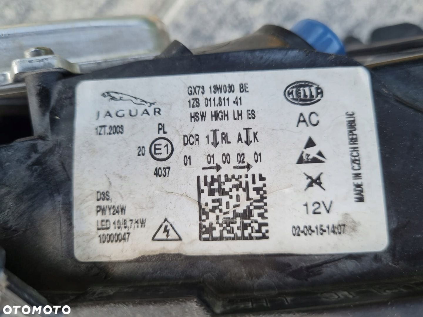 JAGUAR XE Kompletna Lampa lewa przód Bi Xenon Dynamic Led GX73-13W030-BE - 13