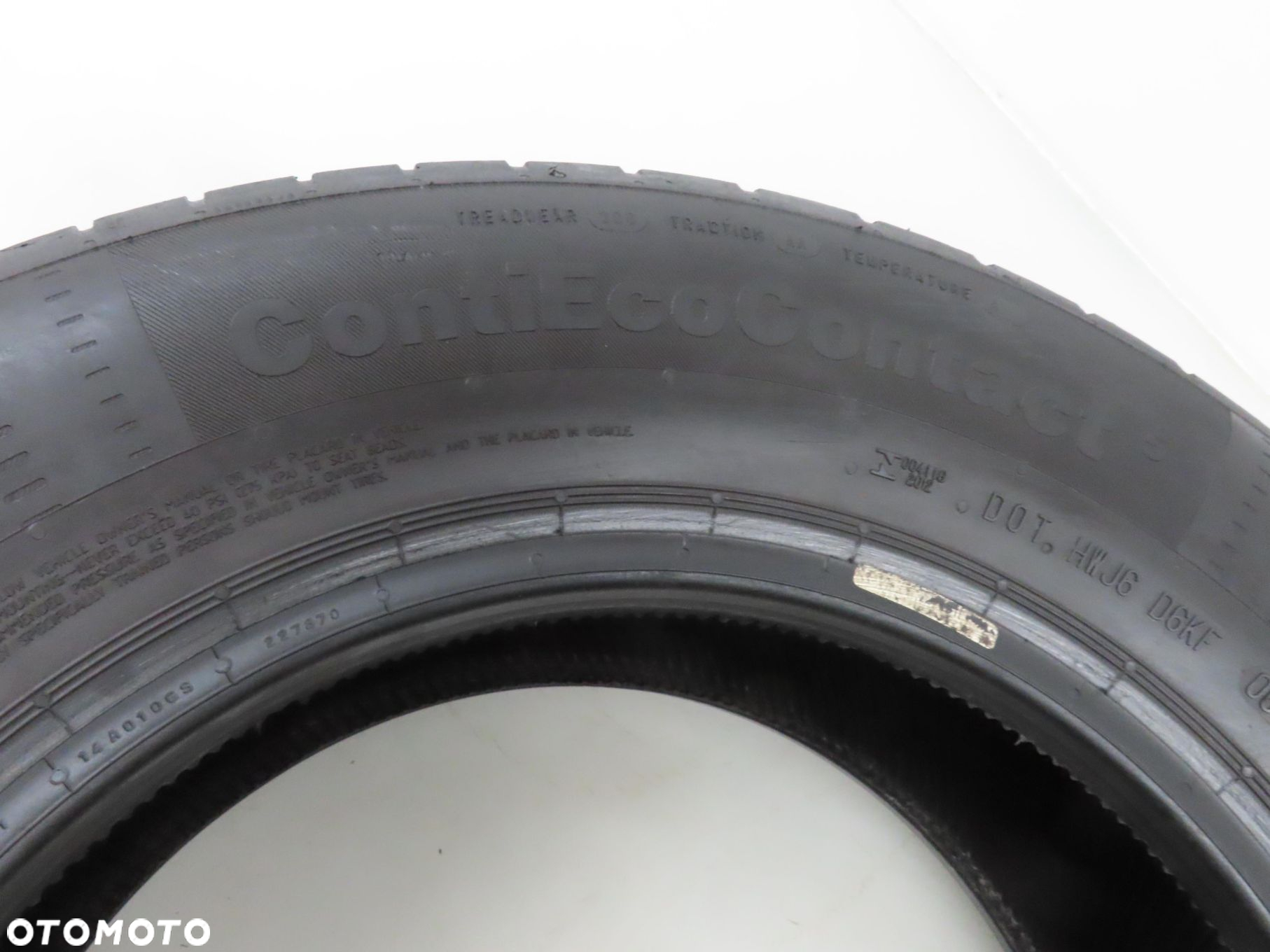 185/70R14 OPONA LETNIA Continental ContiEcoContact 5 88T - 2