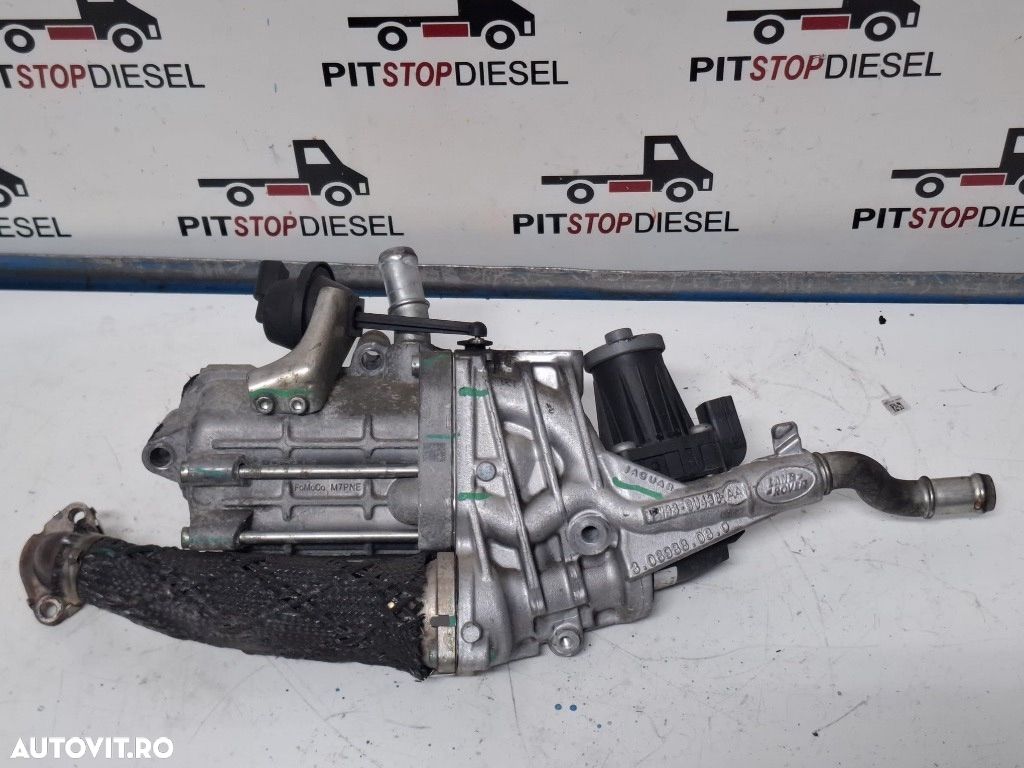 EGR cu racitor LAND ROVER RANGE ROVER JAGUAR 3.0 d FW939U438AA - FW93 9U438 AA 2014 2015 2016 2017 - 1