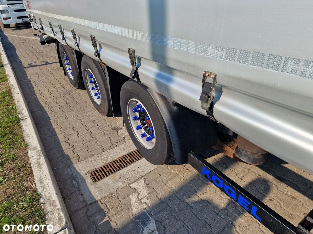 Kögel MULDA MEGA - SAF - OŚ PODNOSZONA - NOWE PLANDEKI - 11