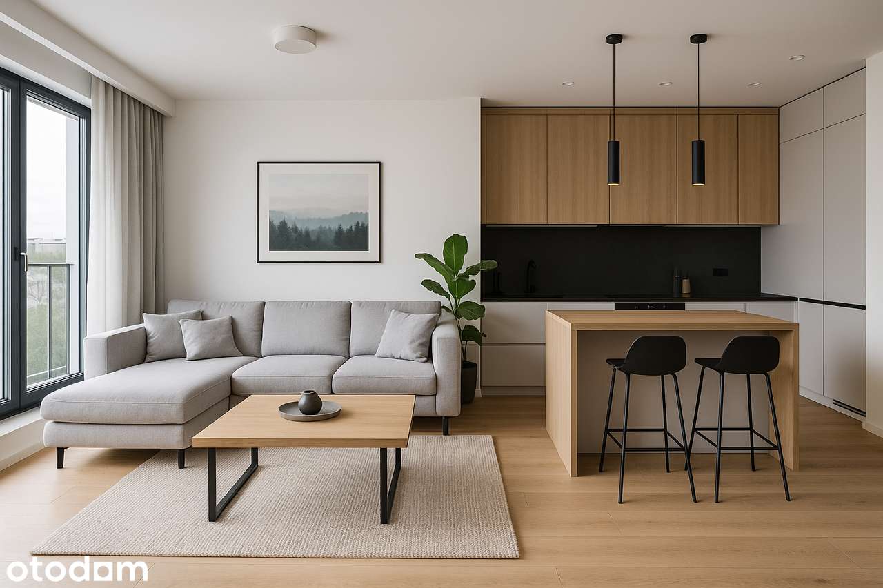 Mieszkanie 58 m² * Sypialnia z garderobą * Blisko metro * 0% prowizji