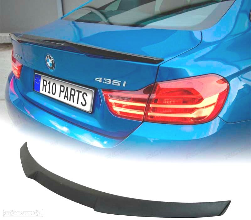 AILERON SPOILER BMW F32 LOOK M4 CSL PRETO MATE - 1