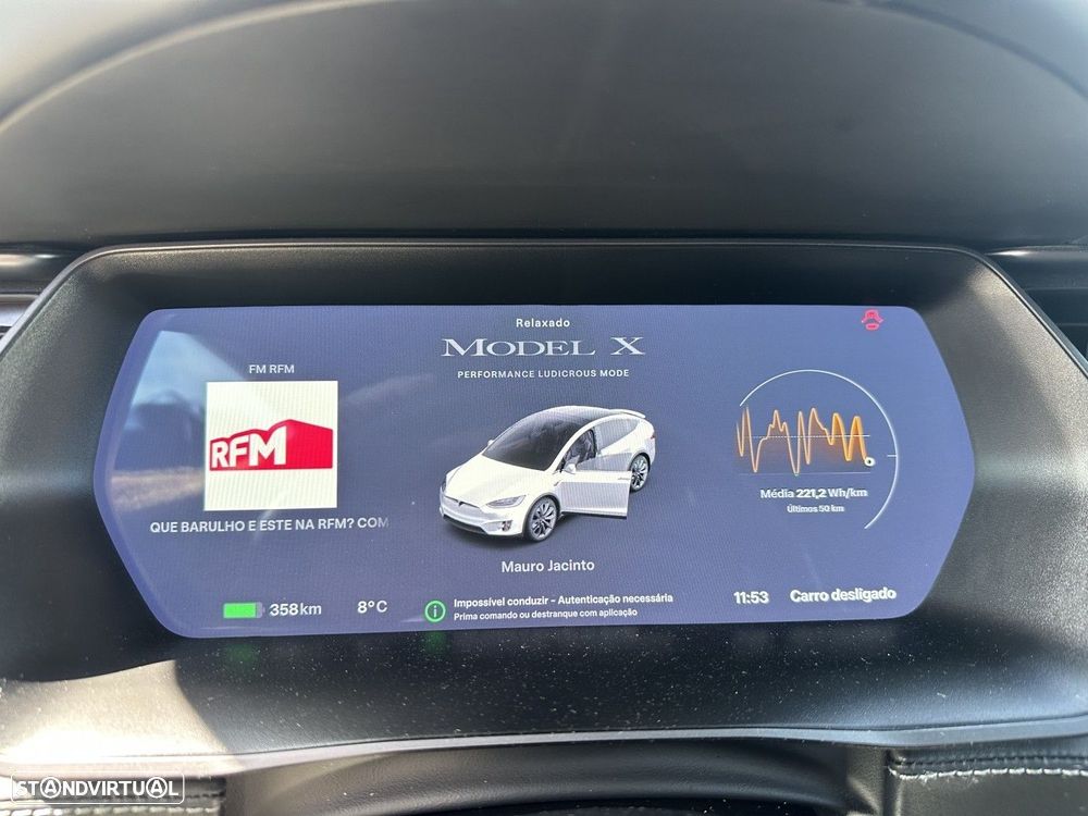 Tesla Model X 100 kWh Performance Ludicrous AWD - 9