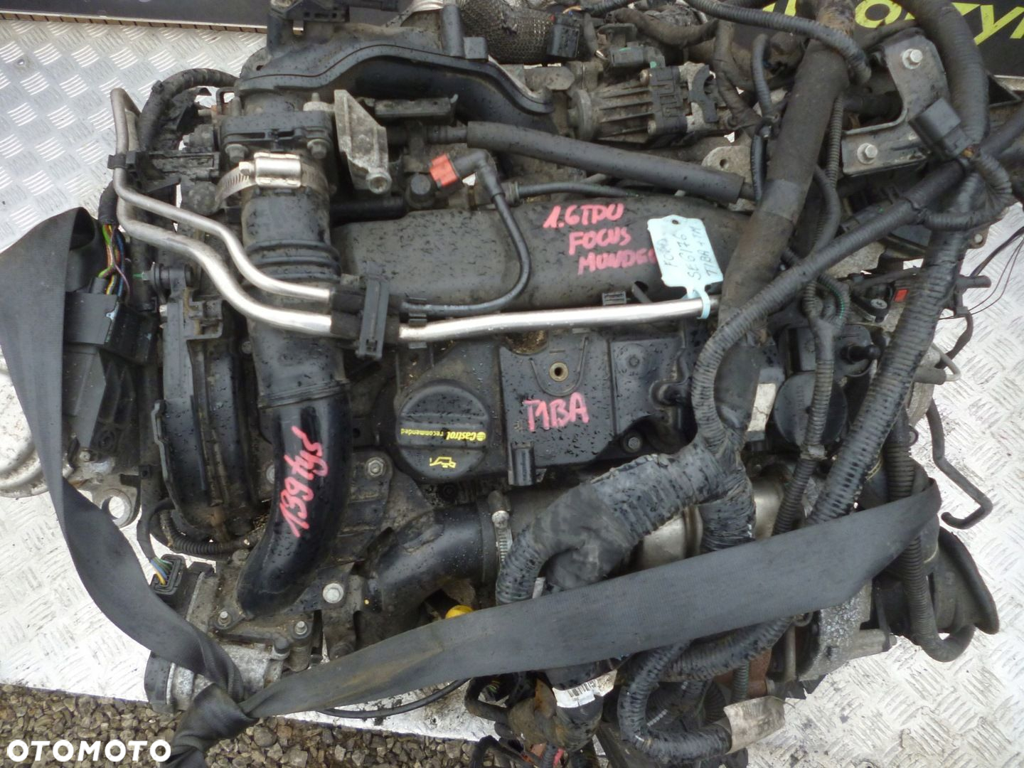 SILNIK KOMPLETNY FORD MONDEO 1.6 TDCI T1BA T1BB 11r. 139 TYS - 2