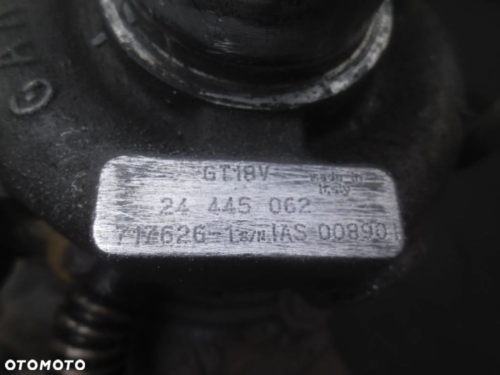 OPEL SAAB 2.2DTI TURBOSPRĘŻARKA TURBINA VECTRA ZAFIRA A FRONTERA GT18V 24445062 717626-1 KOLEKTOR - 3