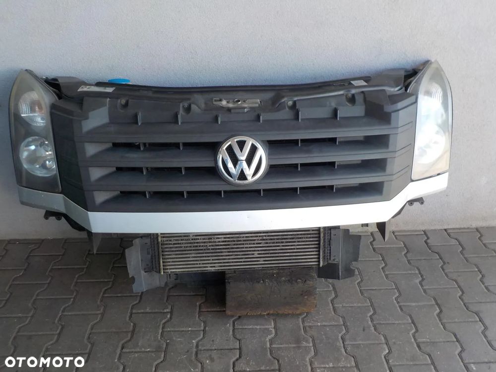 VW CRAFTER 2.0 TDI LIFT PAS PRZEDNI ZDERZAK KOMPLETNY PRZÓD CHŁODNICE GRILL LAMPY - 6