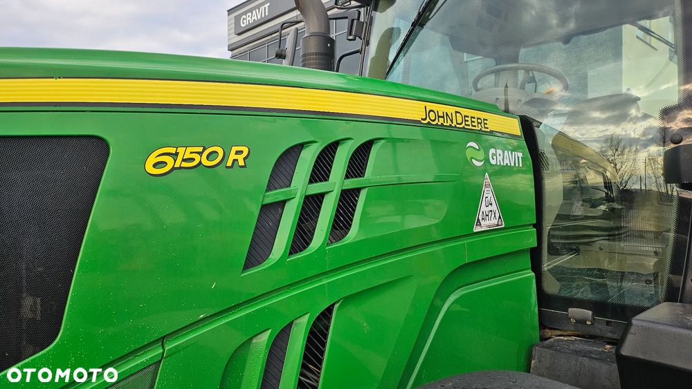 John Deere JD 6150R, AutoPowr 50 km/h, pneumatyka, przedni TUZ + WOM - 4