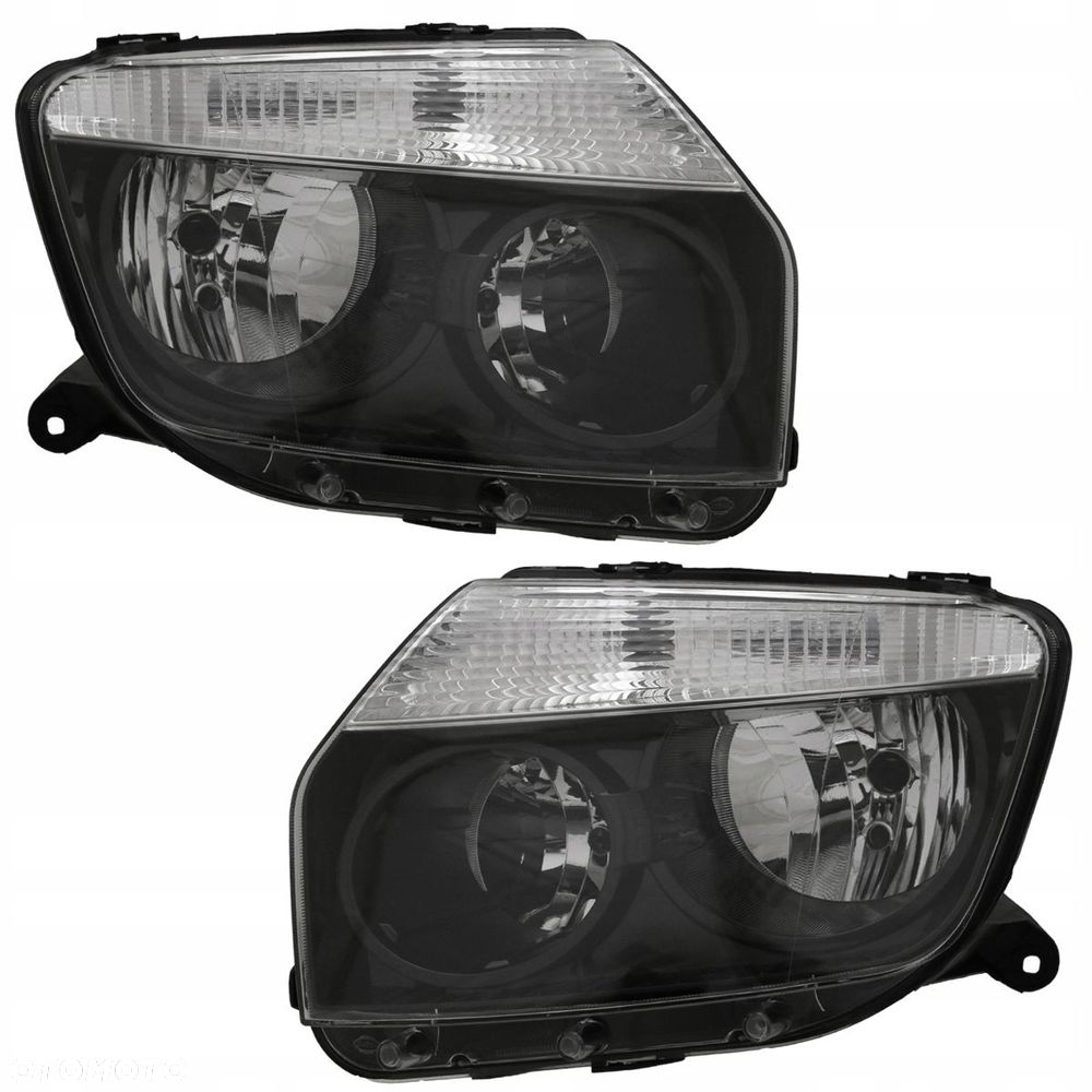Reflektor Lampa Przód Dacia Duster hs I 1 2010-2013 kpl - 1