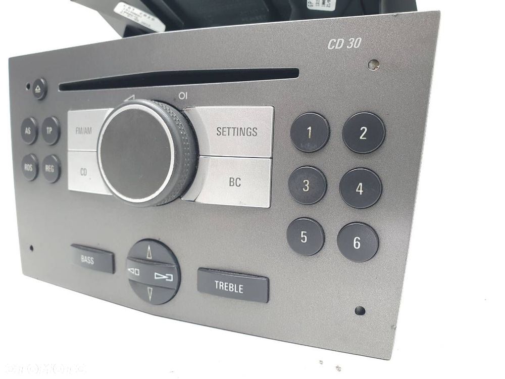 RADIO ODTWARZACZ CD WYŚWIETLACZ OPEL VECTRA C 13190856 13208089 - 3