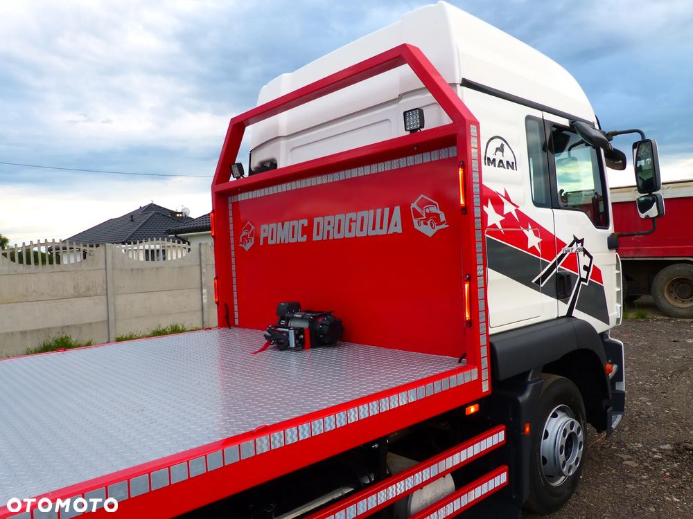 MAN TGM 15.280 POMOC DROGOWA / AUTOLAWETA/ SPECJALNY / EURO 5 / DMC 15.000 KG / ŁADOWNOŚĆ 8.500 KG /DŁ. 7.50 M - 13