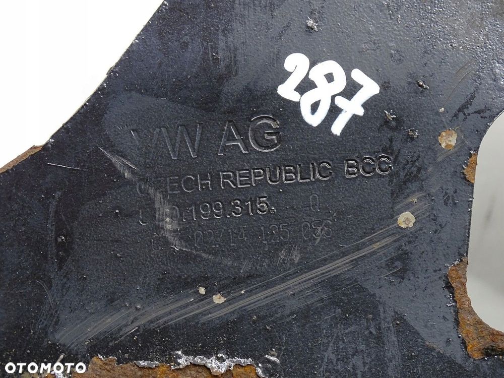 SANKI KOŁYSKA WÓZEK TRAWERS SILNIKA SKODA OCTAVIA III 5E 2.0 TDI 5Q0199315Q - 5