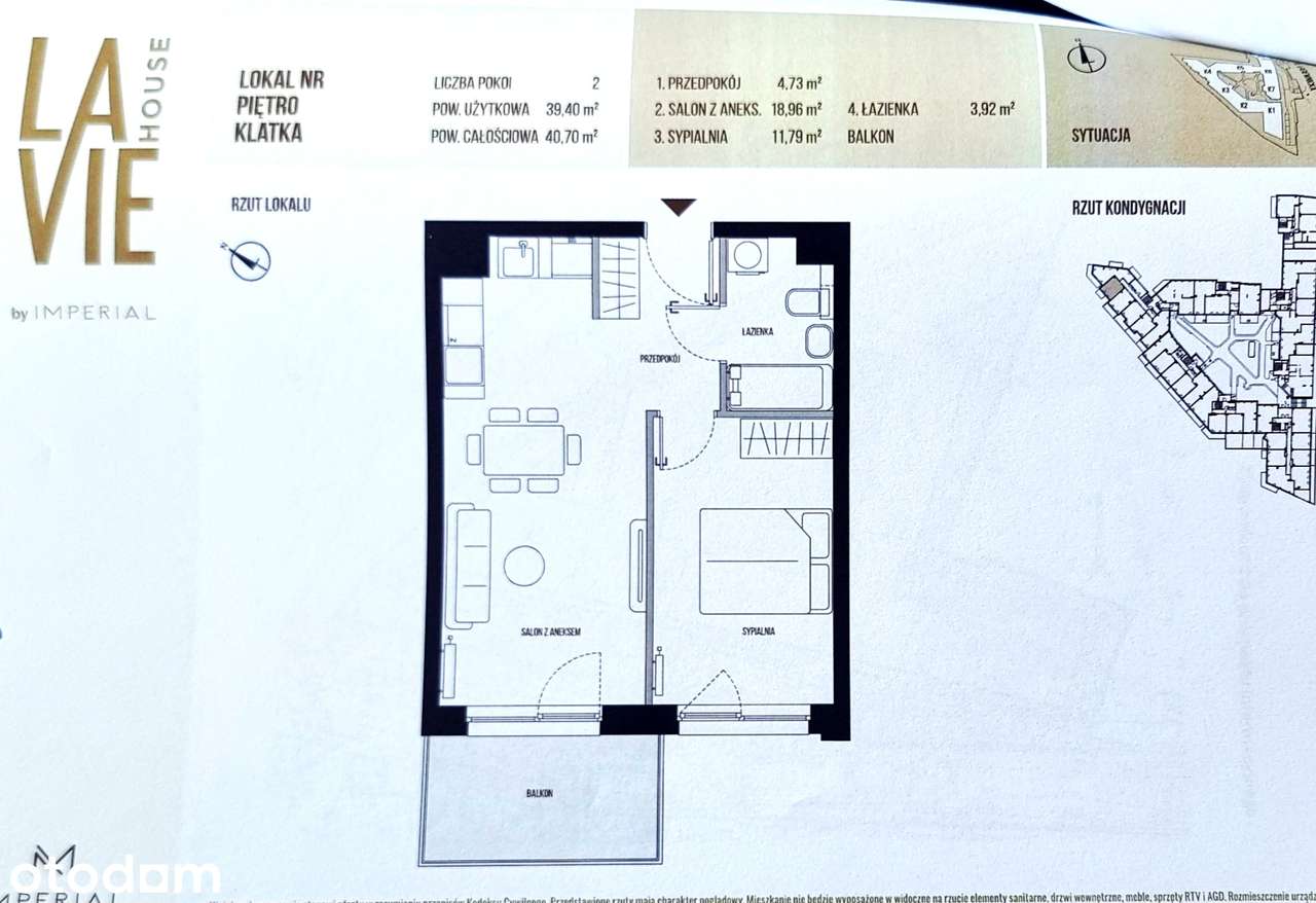 Dla Studenta od sierpnia zamieszkaj 2-pok. La Vie House Kraków Centrum