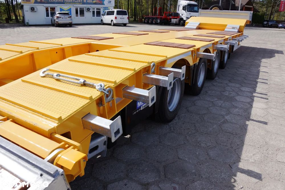Inny 4 OSIOWA NACZEPA NISKOPODWOZIOWA - ZAGŁĘBIENIE NA ŁYŻKĘ KOPARKI - NAJAZDY HYDRAULICZNE - 31