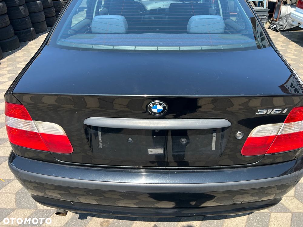 BMW E46 KLAPA BAGAŻNIKA  BLACK SAPPHIRE - 1