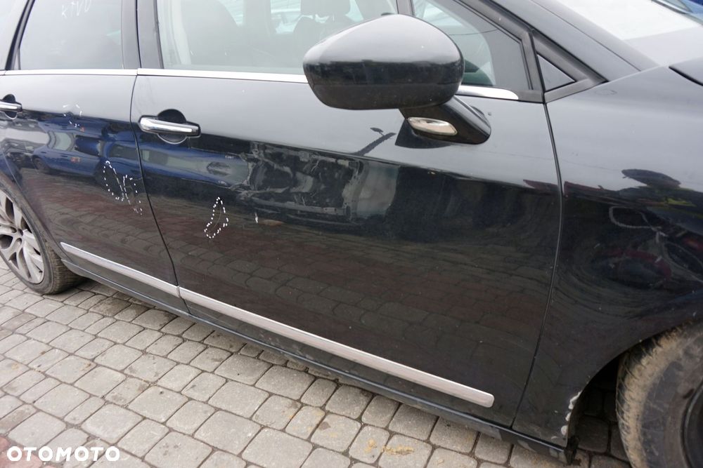 DRZWI PRZEDNIE PRAWE C5 III X7 KOMBI KTVD  CZARNY CITROEN 2008-2017 - 4