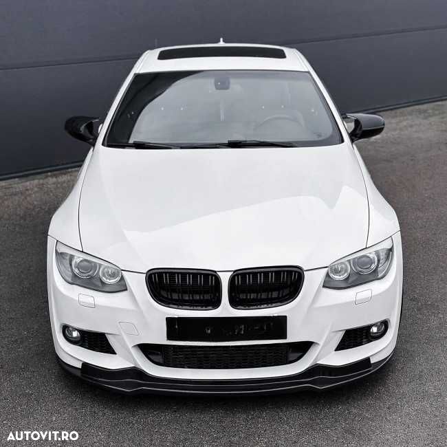 Grile Duble Bara Fata Nari M Style BMW E92 E93 Pre-FACELIFT // FACELIFT, Negru Lucios - 7
