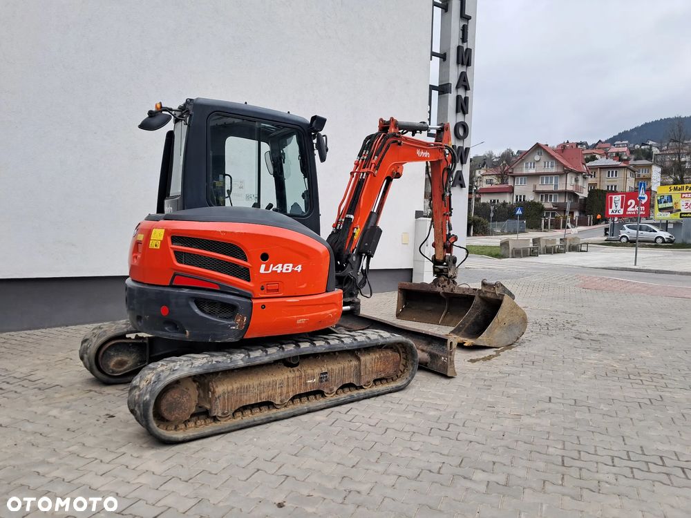 Kubota u48-4 waga 5t TON skarpówka hydrauliczna * 2019r * sprawne oświetlenie  *dodatkowe linie hydrauliczne 2 łyżki lusterka minikoparka u55 kx57 u50 instrukcja PL Red KEY Yanmar Cat JCB Tekeuchi Kubota - 1