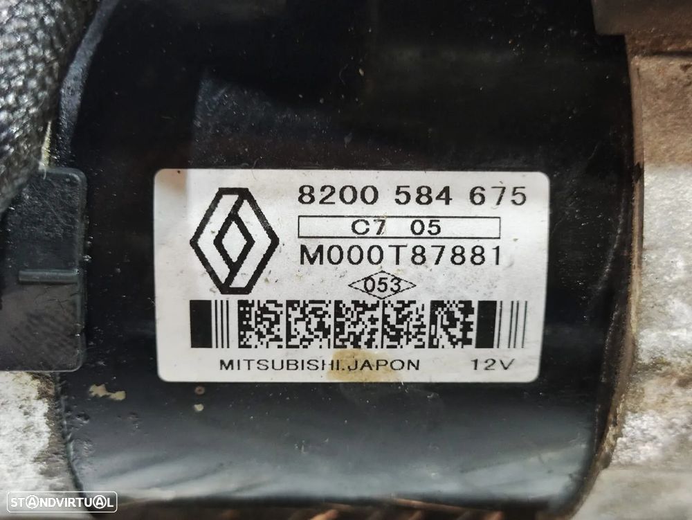 MOTOR ARRANQUE MITSUBISHI RENAULT MEGANE 2 1.5 DCI - 2