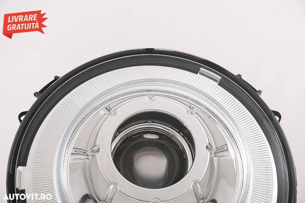 Faruri Bi-Xenon OEM Look Mercedes G-Class W463 (2005-2017) Crom- livrare gratuita - 7