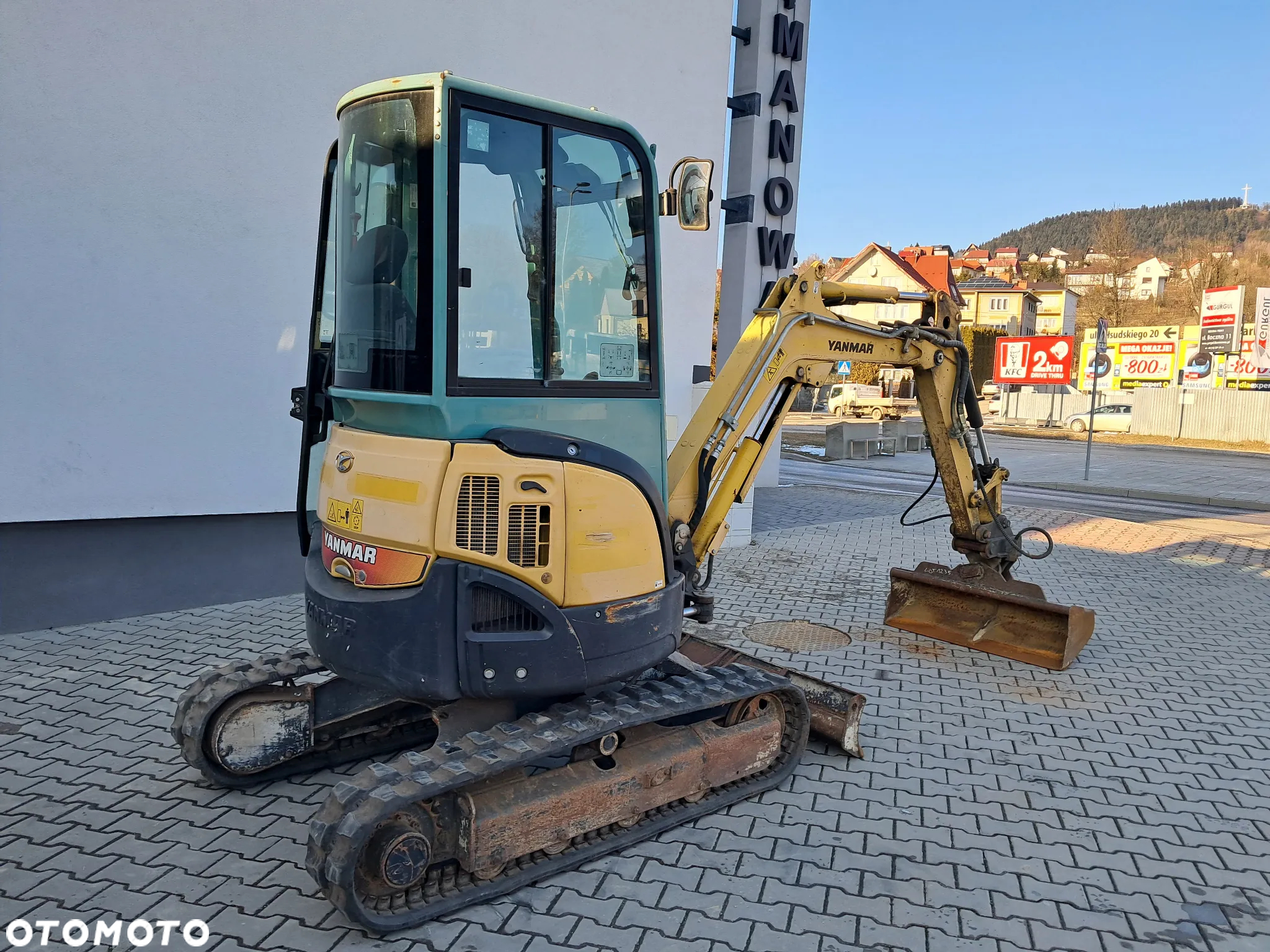Yanmar VIO 25-4 WAGA 2.8t ton hydrauliczna skarpówka 2015 rok szybkozłącze - 4