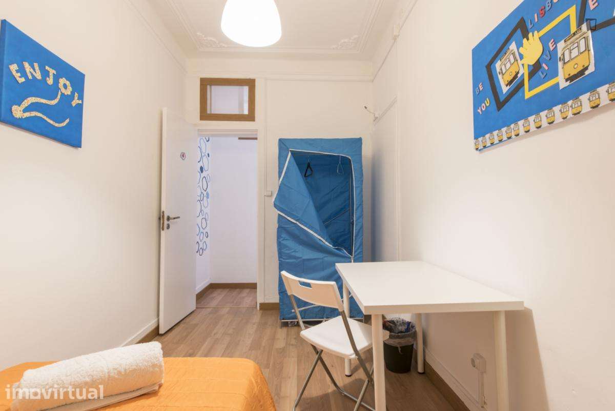 Quarto - localizado em Arroios Lisbon - Grande imagem: 3/24