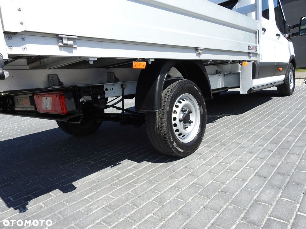 Ford TRANSIT SKRZYNIA PODWÓJNA KABINA DOKA 7 MIEJSC KLIMATYZACJA  130KM - 17