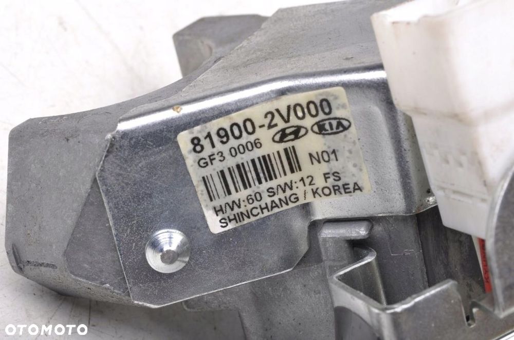 HYUNDAI VELOSTER I BLOKADA KIEROWNICY 81900-2V000 - 3