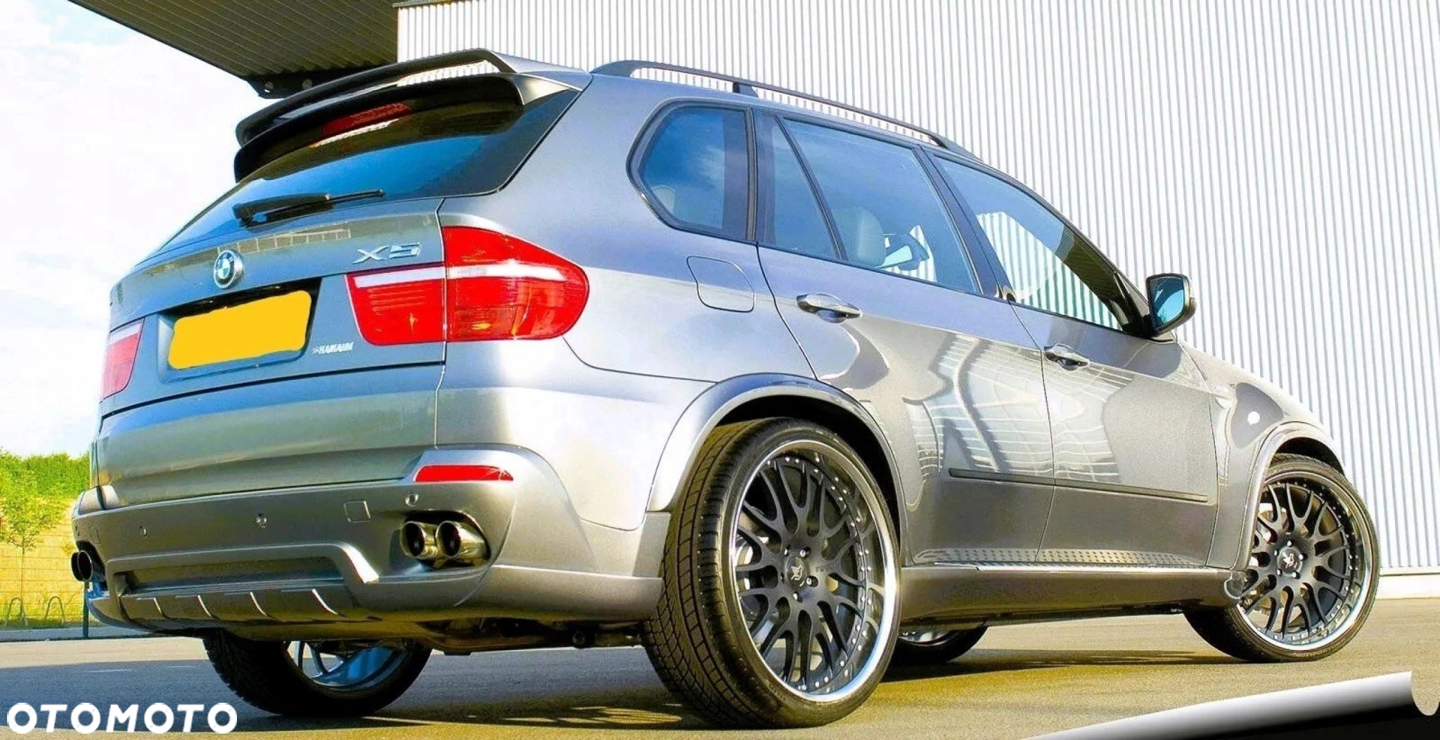 Spoiler lotka na klapę BMW X5 E70 Hamann style - 3