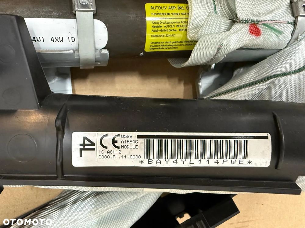 TOYOTA RAV 4 IV 12-18 KURTYNA AIRBAG PRAWA ORYGINAŁ - 3