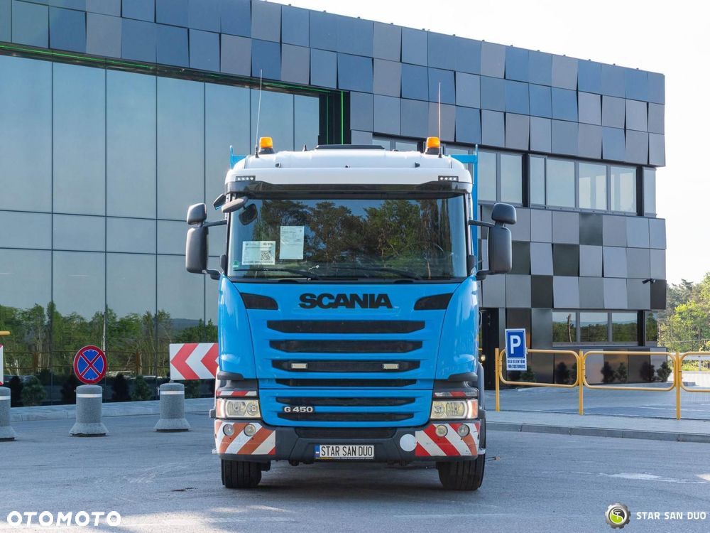 Scania G450 6x4 PALFINGER PK 42002 SH HDS Żuraw Fly Jib Wciagraka - 12